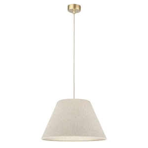Lniana lampa wisząca LINO III