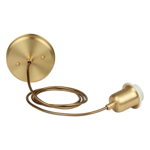 Mosiężne zawieszenie do lampy wiszącej BRASS I