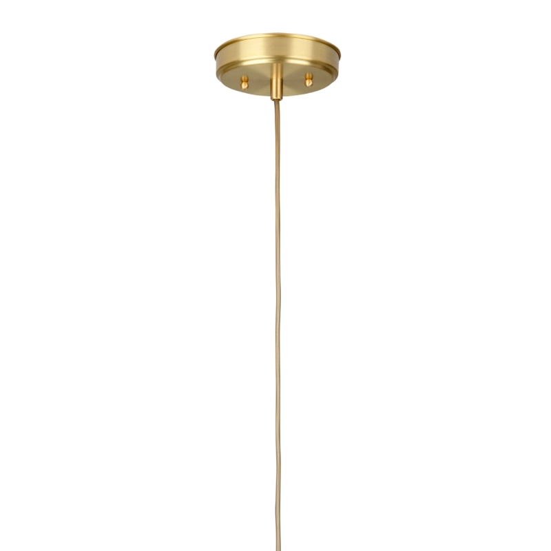 Mosiężne zawieszenie do lamp wiszących ze złotym przewodem o długości 200 cm BRASS I.