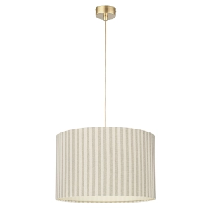 Lampa wisząca w beżowe paski SAND I
