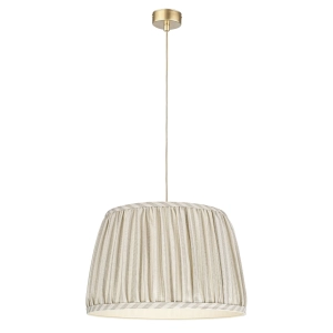 Lampa wisząca w beżowe paski SAND IV