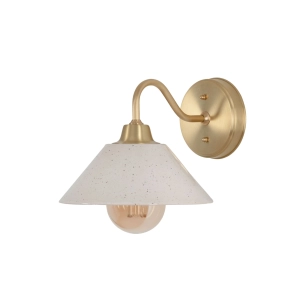 Mosiężny kinkiet MILO CLASSIC WIDE Ivory