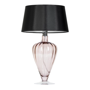 Lampa stołowa BRISTOL TRANSPARENT COPPER czarny