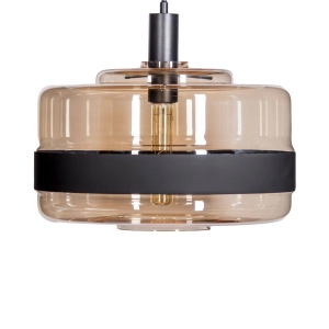 Lampa wisząca szklana UMBRIEL AMBER WIDE