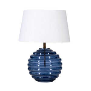 Lampa stołowa ANTIBES NAVY biały