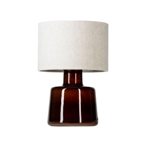 Lampa stołowa SANTANA CHOCOLATE len