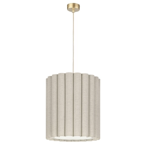 Lampa wisząca z blendą ONDE I len
