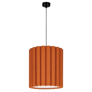 Lampa wisząca z blendą ONDE I pomarańcz