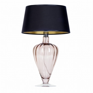 Lampa stołowa BRISTOL TRANSPARENT COPPER czarny