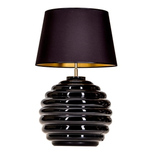 Lampa stołowa SAINT TROPEZ BLACK czarno-złoty