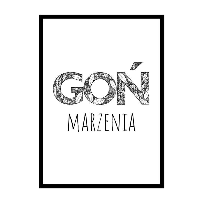Plakat "Goń Marzenia"