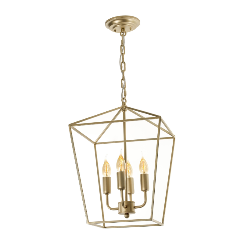 Złota lampa wisząca GENTLE S.