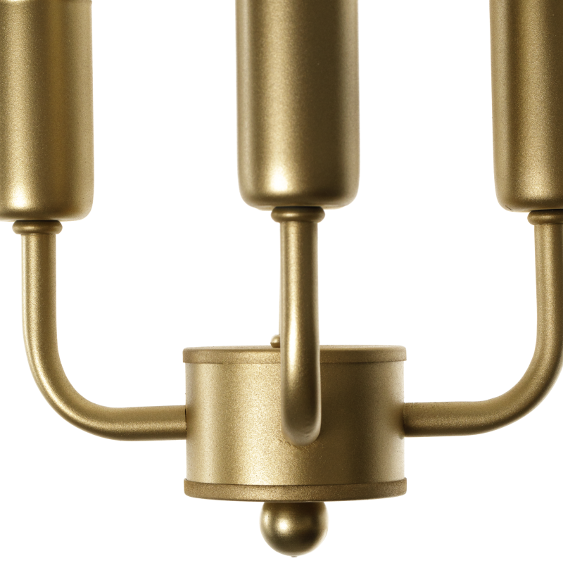 Złota lampa wisząca GENTLE S - detal.