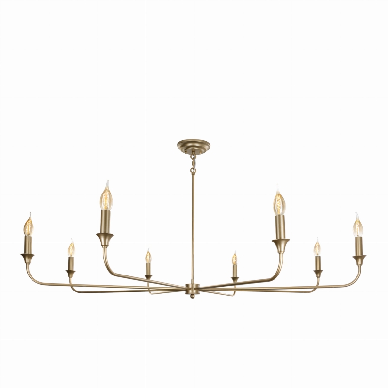 Elegancki żyrandol złoty CHIC L.