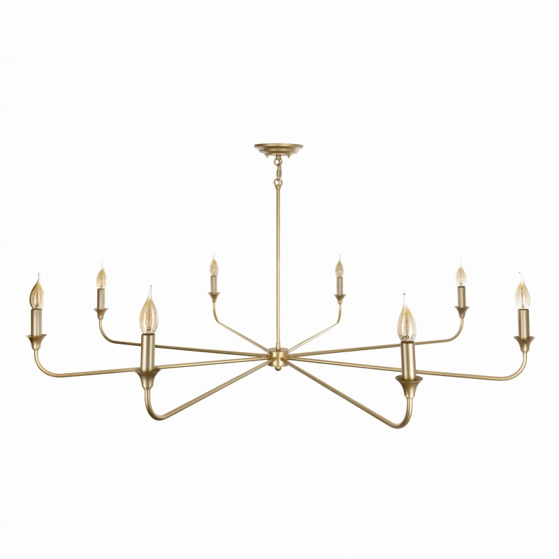 Elegancki żyrandol złoty CHIC L.