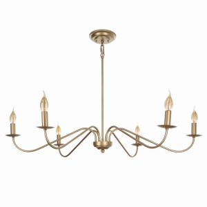 Złoty żyrandol POSH