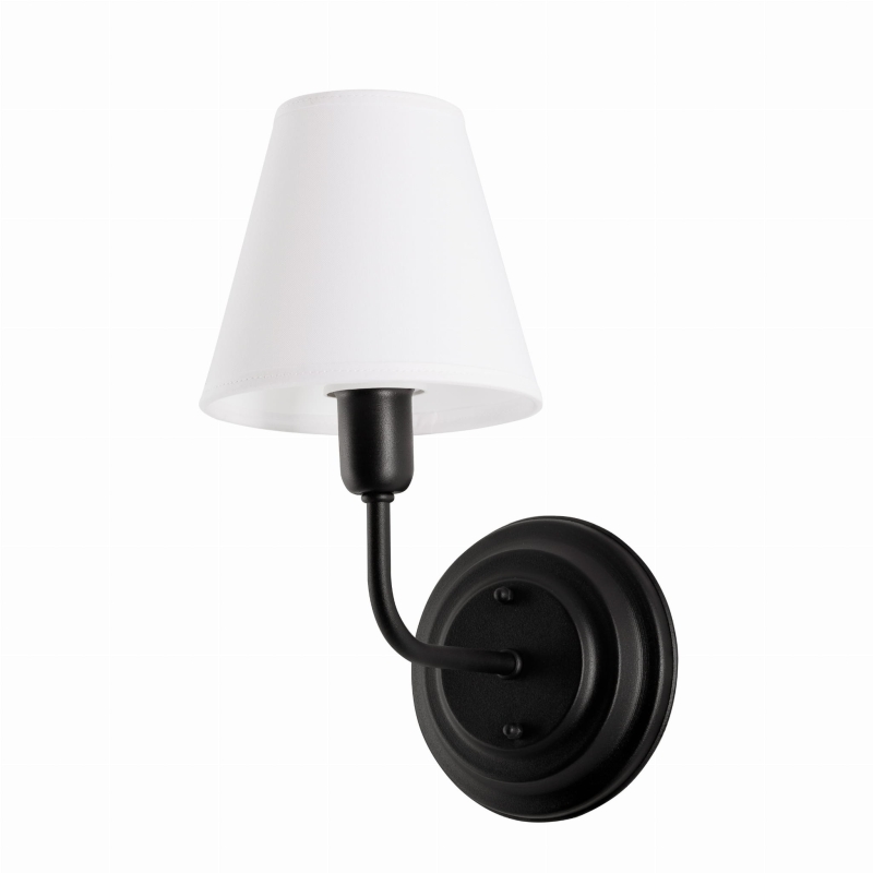 Kinkiet mały czarny GRACE.