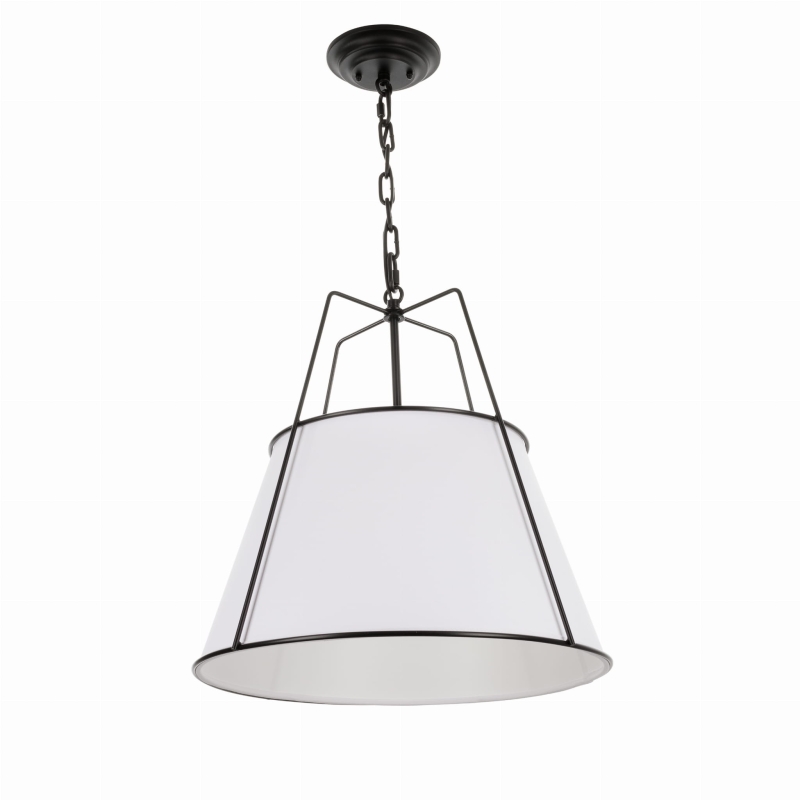 Czarna lampa modern farmhouse AMBER.