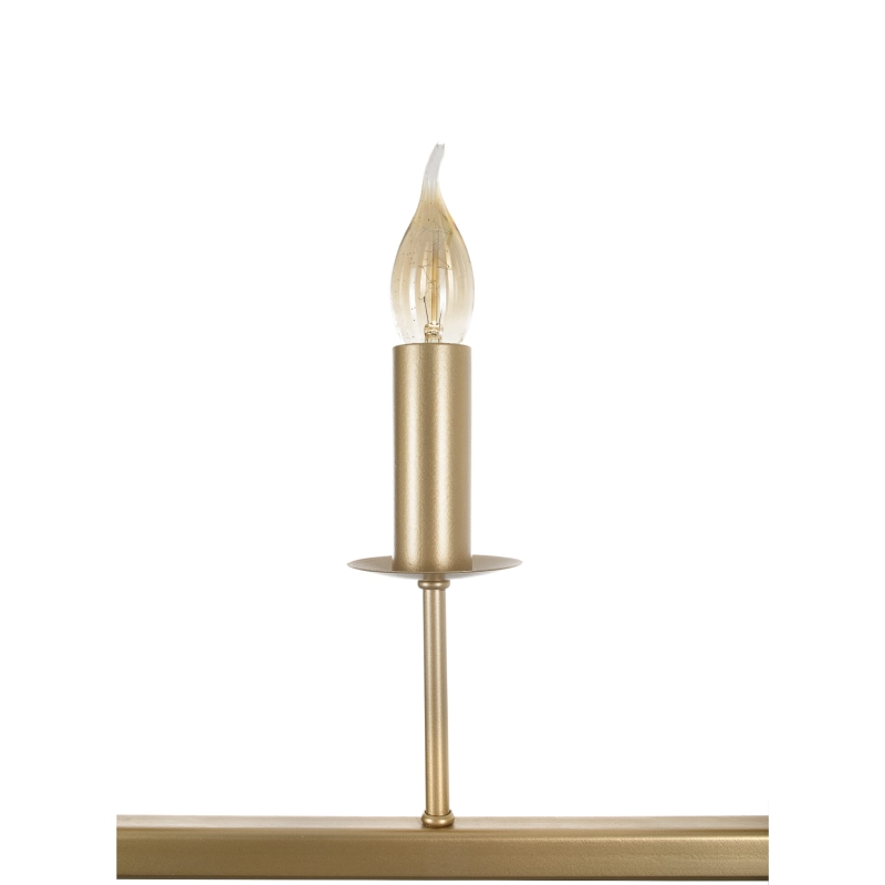 Złota lampa wisząca GENTLE L - detal.