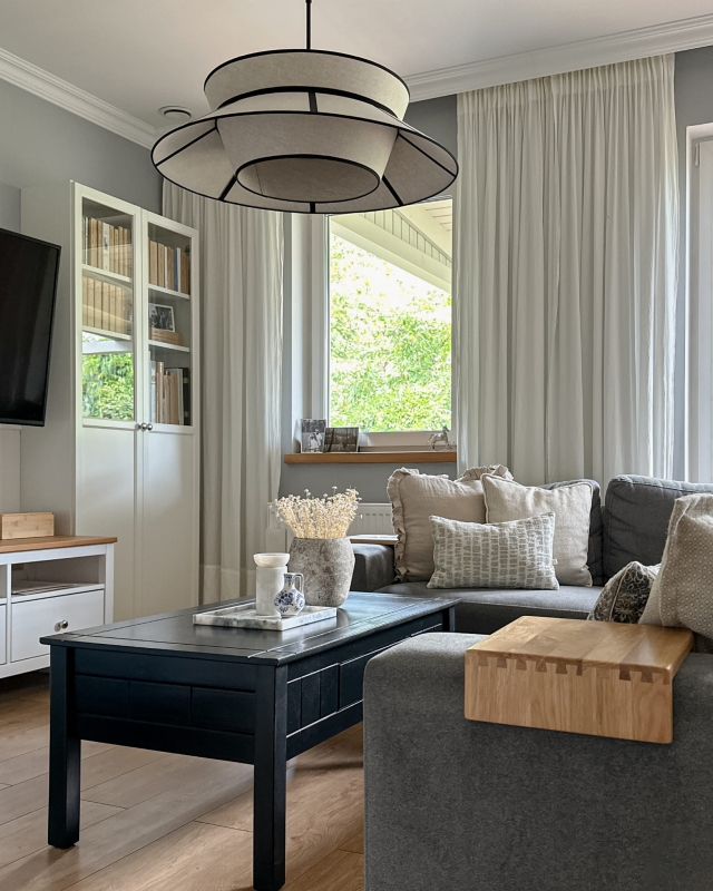 Beżowo-błękitny zestaw trzech poduszek na kanapę No. 30