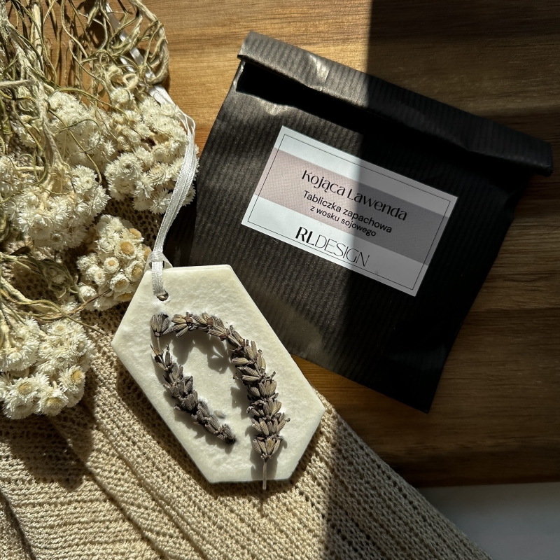 Tabliczka zapachowa Kojąca Lawenda - intensywny zapach do szafy.
