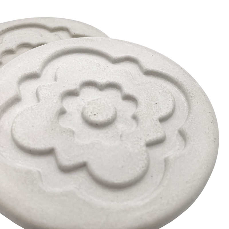 Podstawka z betonu Mandala No. 2 - detal