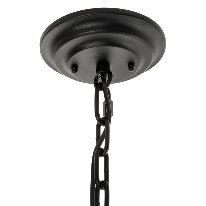 Czarna lampa wisząca klatka CLOUD.