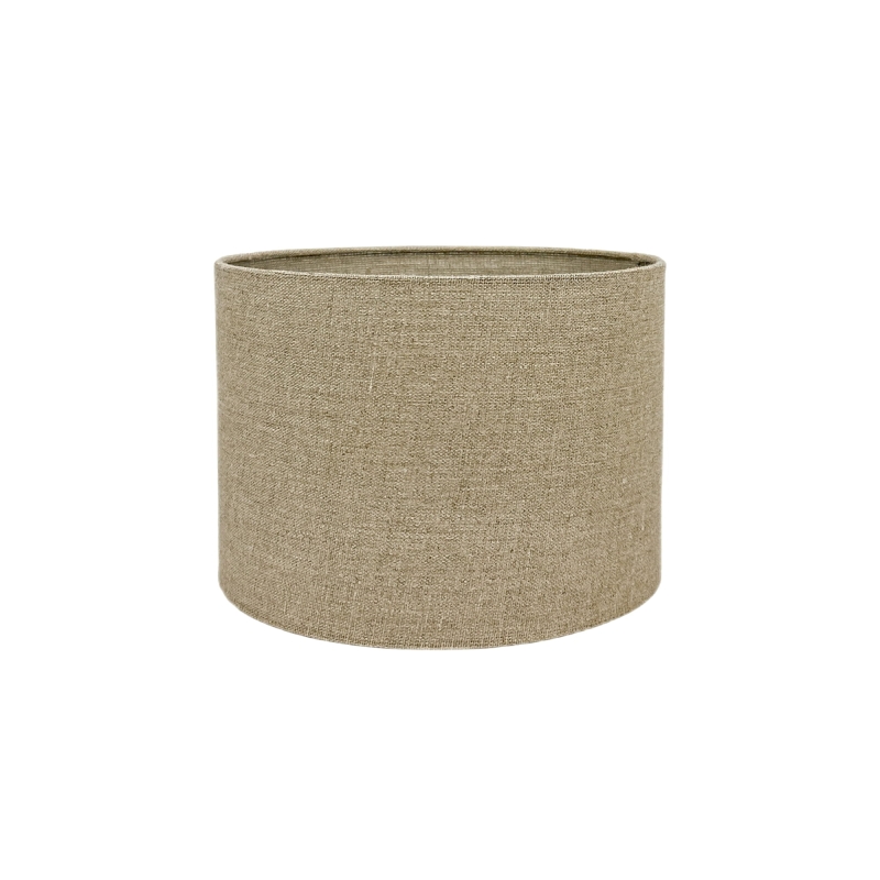 Lniany abażur do lampki nocnej walec 25 cm ILIA