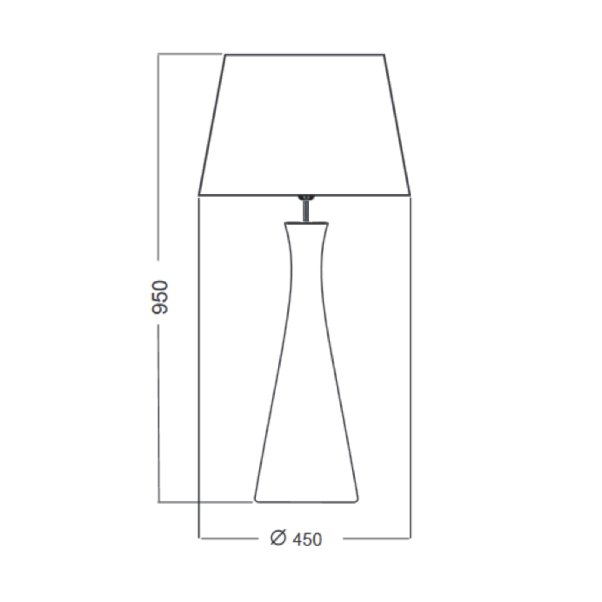 Lampa CHIANTI rysunek