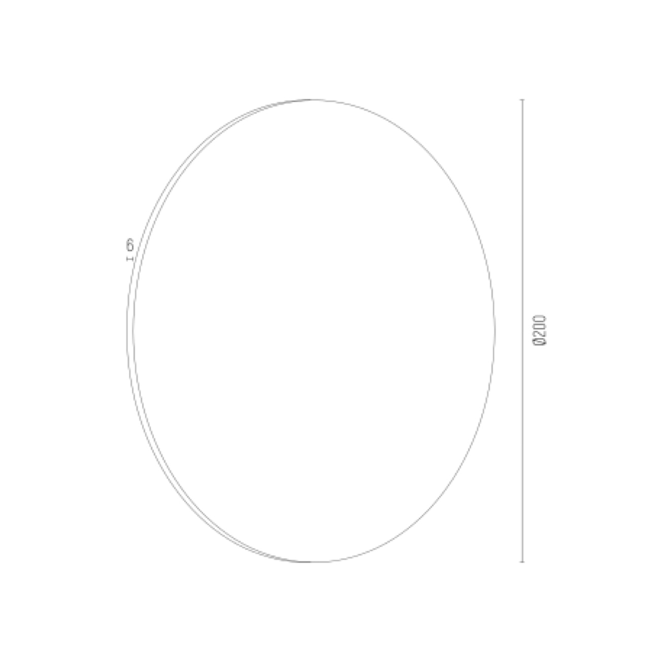 Kinkiet OREGON M - wymiary