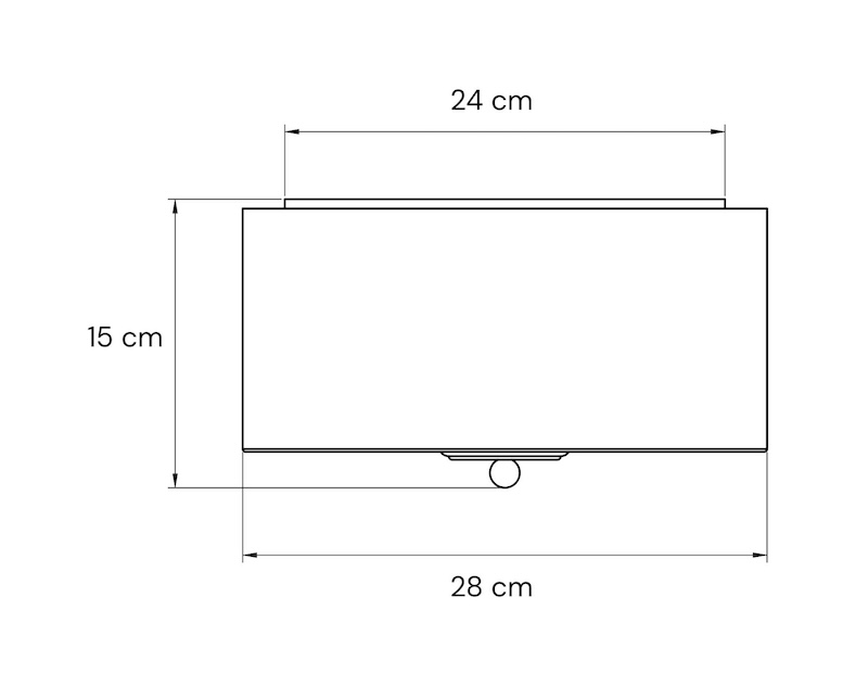 Plafon/kinkiet PLISE I