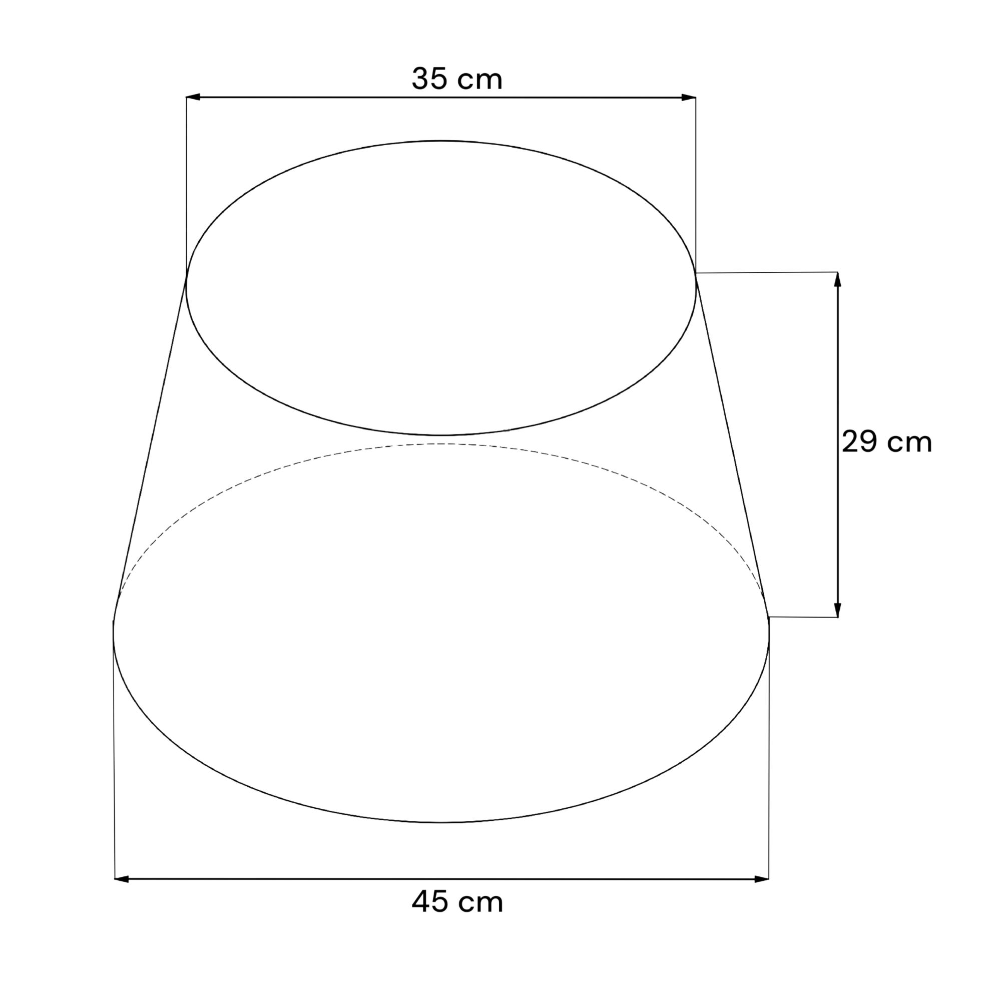 Abażur RUBIA 45 cm