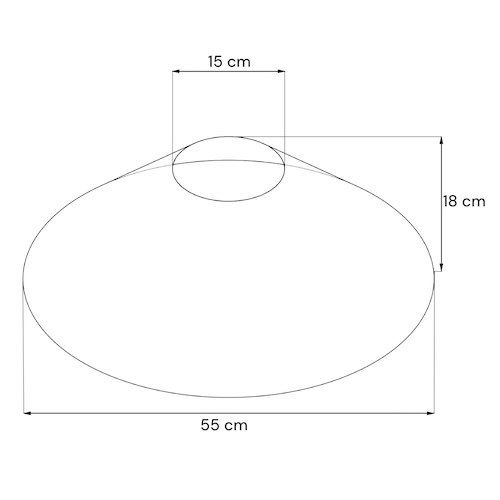Abażur ILIA 55 cm
