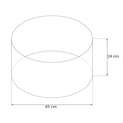 Abażur NANA 45 cm